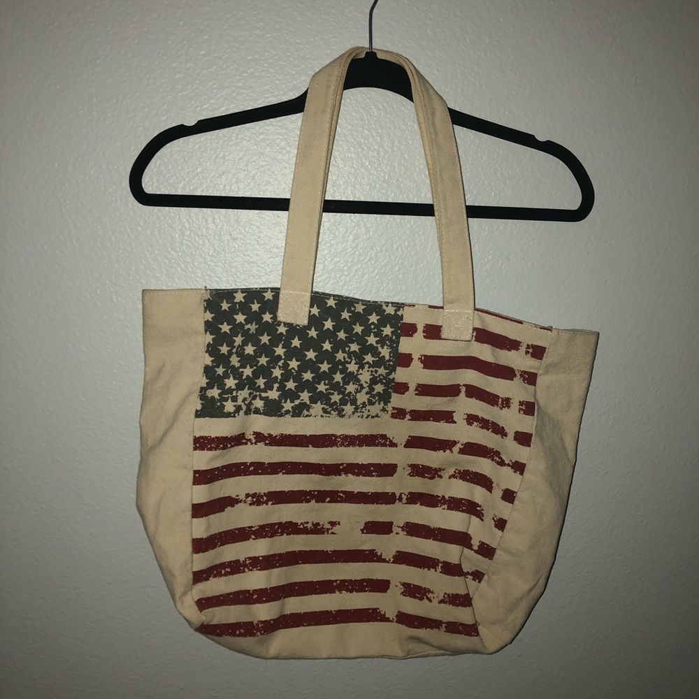 American flag tote!